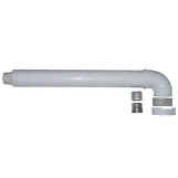 Коаксиальная труба Baxi в комплекте с уголком 90 d 60/100 для конденсационных котлов